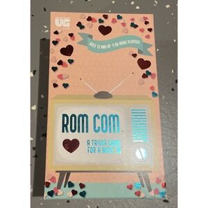 New - University Games Rom Com - A Trivia Game for a Night In - Ages 12+